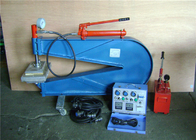 Χειρωνακτική υδραυλική μηχανή επισκευής λαστιχένιων ζωνών Τύπου που εξοπλίζεται με τις ρόδες