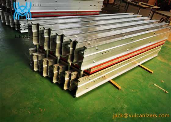 Automatic Control Box Conveyor Belt Vulcanizer High Strength Aluminum Alloy Pressure Bar Material and Curing at 145-199 Degree